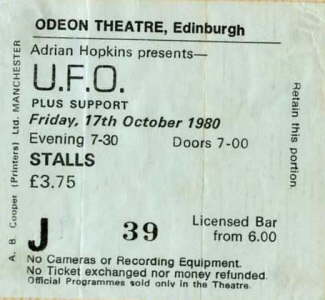 UFO - Oct '80
