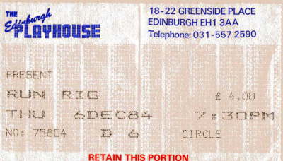 RunRig - Dec '84