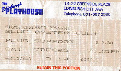 BOC - Dec '85