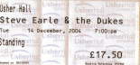 Steve Earle - Dec '04