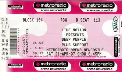 Deep Purple Apr '07